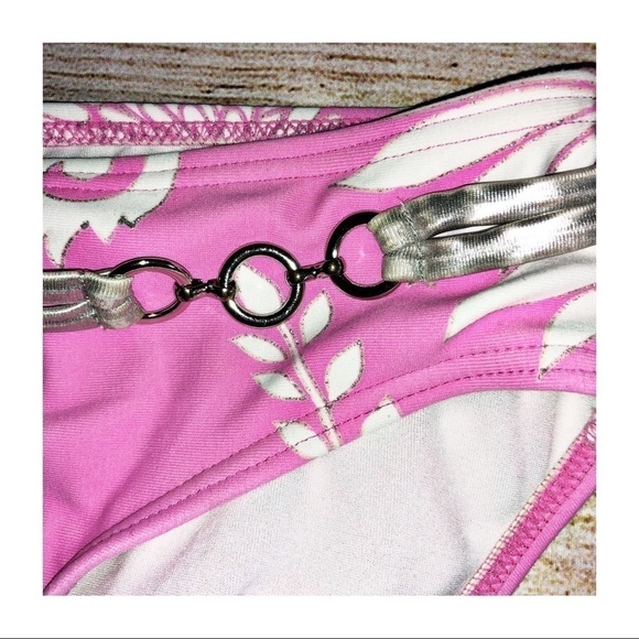 Limited Too Club Too Bikini Bottom Size 10 Floral - Picture 5 of 5